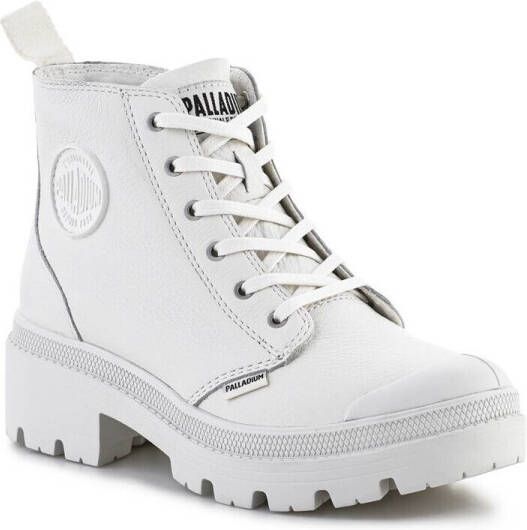 Palladium Hoge Sneakers Pallabase Leather White black M