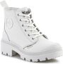 Palladium Hoge Sneakers Pallabase Leather White black M - Thumbnail 2