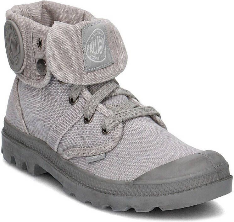 Palladium Dames Veterschoenen Pallabrouse Baggy Wmn Grijs - Foto 4