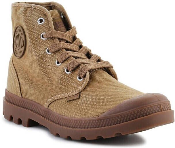 Palladium US Pampa Hi H Boots-enkellaarzen voor heren 02352 olijfbruin - Foto 3