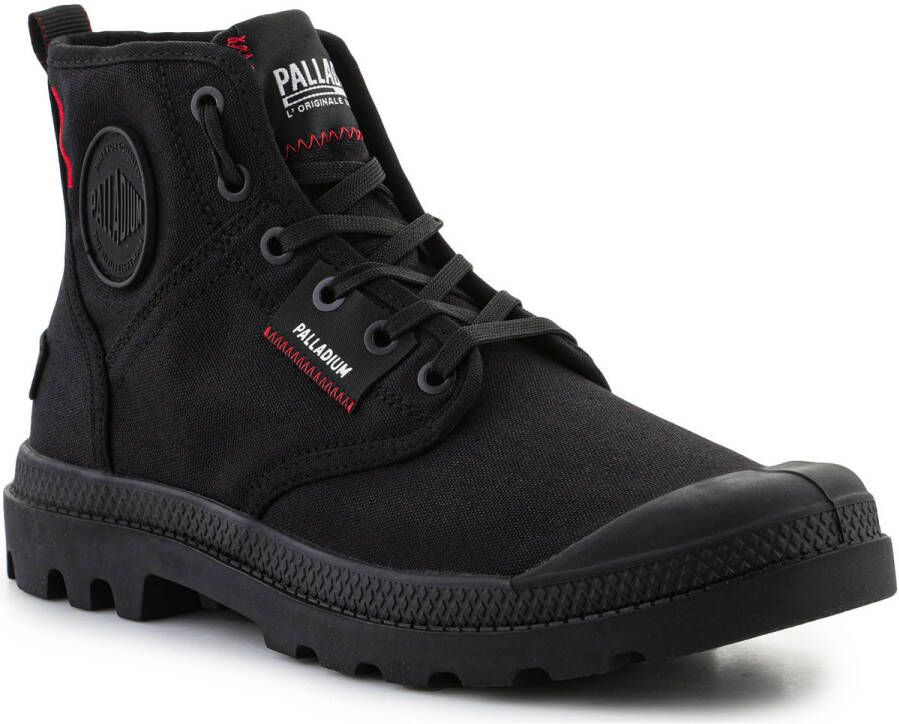 Palladium Hoge Sneakers Pampa Hi Patch 79117-008-M Black