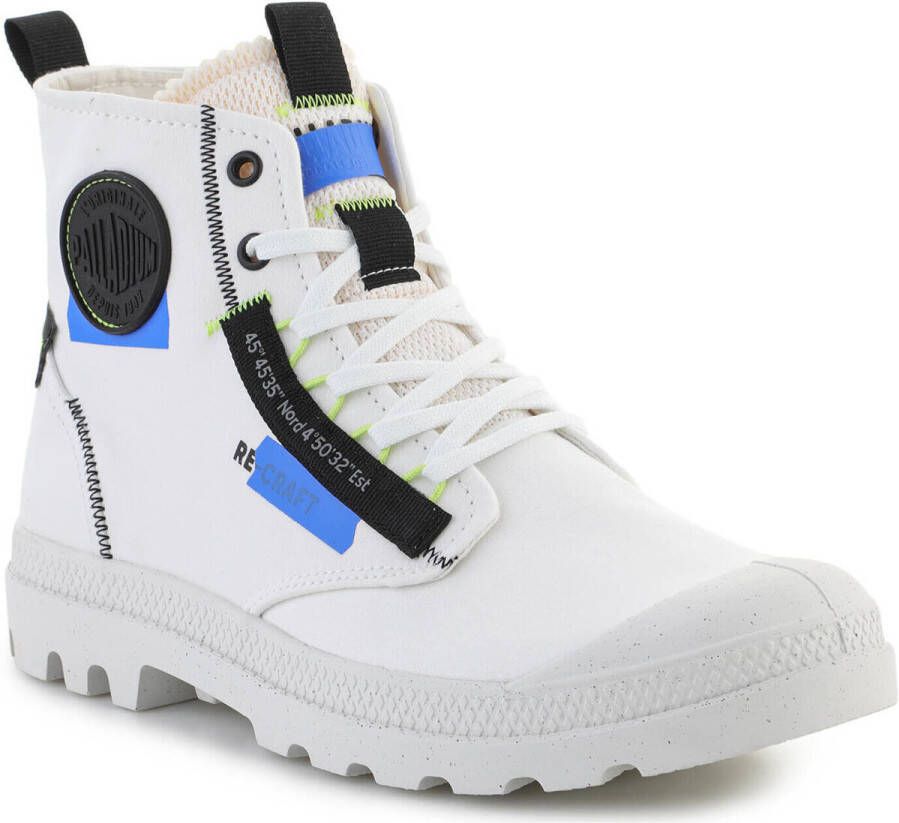 Palladium Hoge Sneakers Pampa HI Re-Craft Star White Blue 77220-904-M