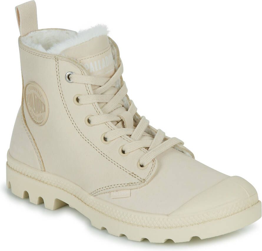 Palladium Pampa Hi Zip WL W winter-enkellaarzen voor dames 95982-217 beige - Foto 3
