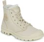 Palladium Pampa Hi Zip WL W winter-enkellaarzen voor dames 95982-217 beige - Thumbnail 3