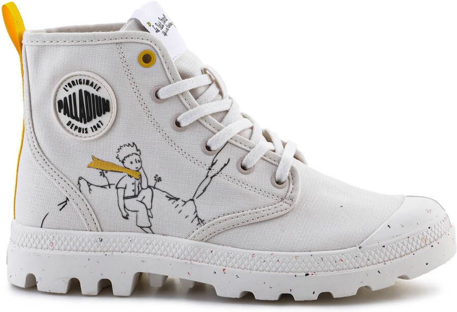 Palladium Hoge Sneakers Pampa-Petit Prince 74449-180-M Cream White
