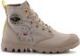 Palladium Hoge Sneakers Pampa-Petit Prince 74449-286-M Warm Sand Sahara - Thumbnail 2