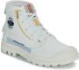 Palladium PAMPA~UNDERLAYER~~~~~~~~~~~~~~ Half-hoge schoenen Wit beige - Thumbnail 11