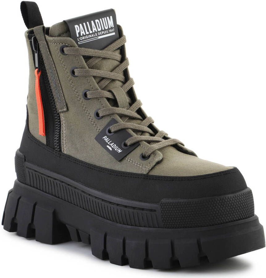 Palladium Hoge Sneakers Revolt Boot Zip Tx 98860-325-M Olive Night 325