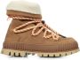 Palladium PALLASHOCK HIVER VeterlaarzenHoge sneakersDames veterschoenenHalf-hoge schoenen Cognac - Thumbnail 2