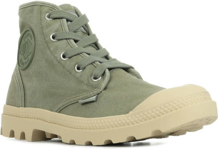 Palladium US Pampa Hi Boots enkellaarzen voor dames 92352 groen - Foto 4
