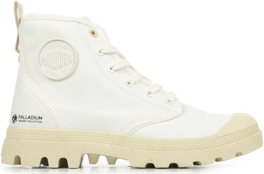 Palladium Pampa Hi Zip Oragnic Veterschoenen Hoog wit - Foto 6