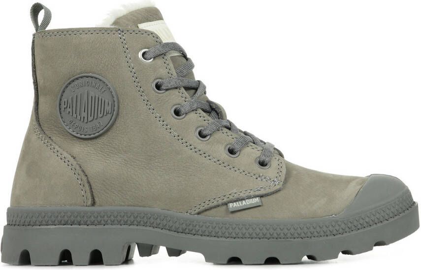 Palladium PAMPA HI ZIP WL Hoge sneakers Hoge sneakers Veterboots Dames veterschoenen Dames sneakersVrije tijd half-hoogHalf-hoge schoenen Heren veterschoen Heren sneakers Grijs - Foto 10