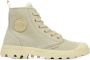 Palladium PAMPA~HIGH~ZIP~WL~~~~~~~~~~~~~ Hoge sneakersVeterlaarzenDames veterschoenenDames sneakersHalf-hoge schoenen Wit beige - Thumbnail 3
