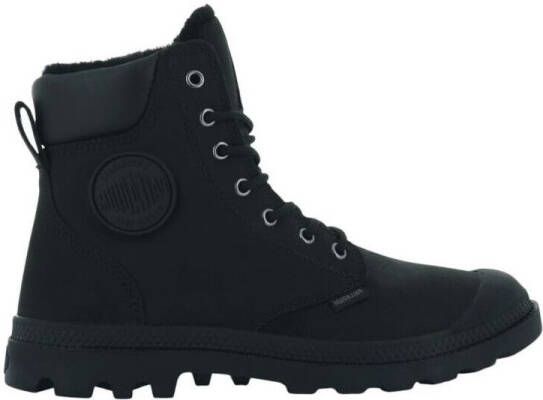 Palladium Pampa Sport Cuff WPS Winter Laarzen Boots Gevoerd Schoenen Zwart 72992-010-M - Foto 3