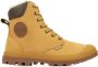Palladium Pampa Sport Cuff WPS Laarzen Schoenen Boots Gevoerd Leer Bruin 72992-228-M - Thumbnail 6