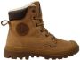 Palladium Pampa Sport Cuff WPS Laarzen Schoenen Boots Gevoerd Leer Bruin 72992-228-M - Thumbnail 2