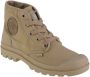 Palladium Womens Pampa Hi Veterboots Laarzen Met Veters Dames Beige - Thumbnail 4