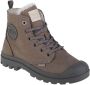 Palladium Pampa HI Zip WL Schoen Dames Donkergrijs - Thumbnail 3
