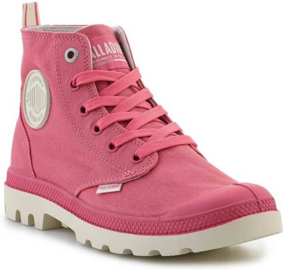 Palladium Hoge Sneakers PAMPA DUO CHROME 74470-699-M BERRY SHAKE - Foto 2