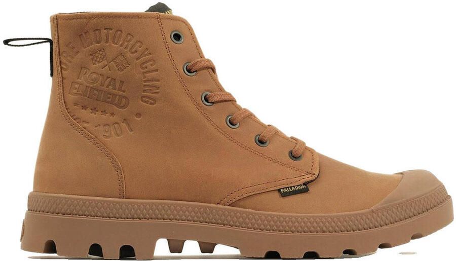 Palladium Enkellaarzen Bottines Pampa Continental Leather cuir pleine fleur
