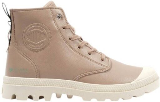 Palladium Hoge Sneakers Pampa Hi Re-Vegn Leather 74378-284-M Tan