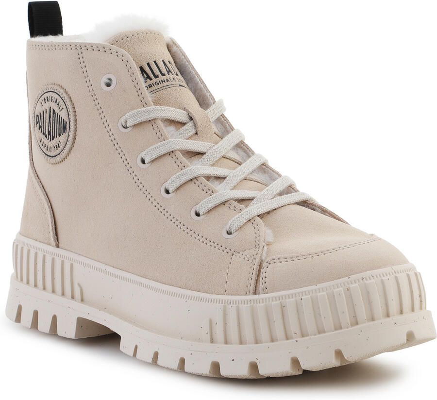 Palladium Pallashock Zip Warm unisex laarzen enkellaars leer 74353-210-M beige - Foto 11