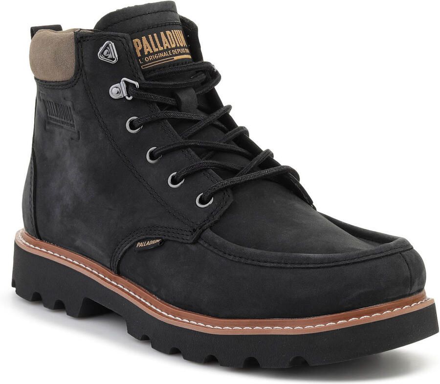 Palladium Enkellaarzen Trooperlite Grit Zip
