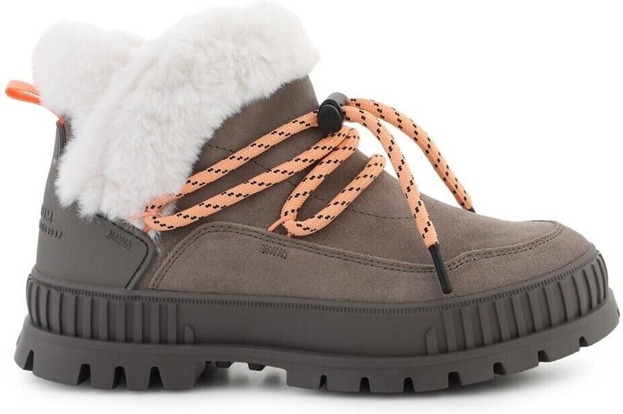 Palladium dames enkellaars Pallashock Lo Hiver taupe - Foto 3