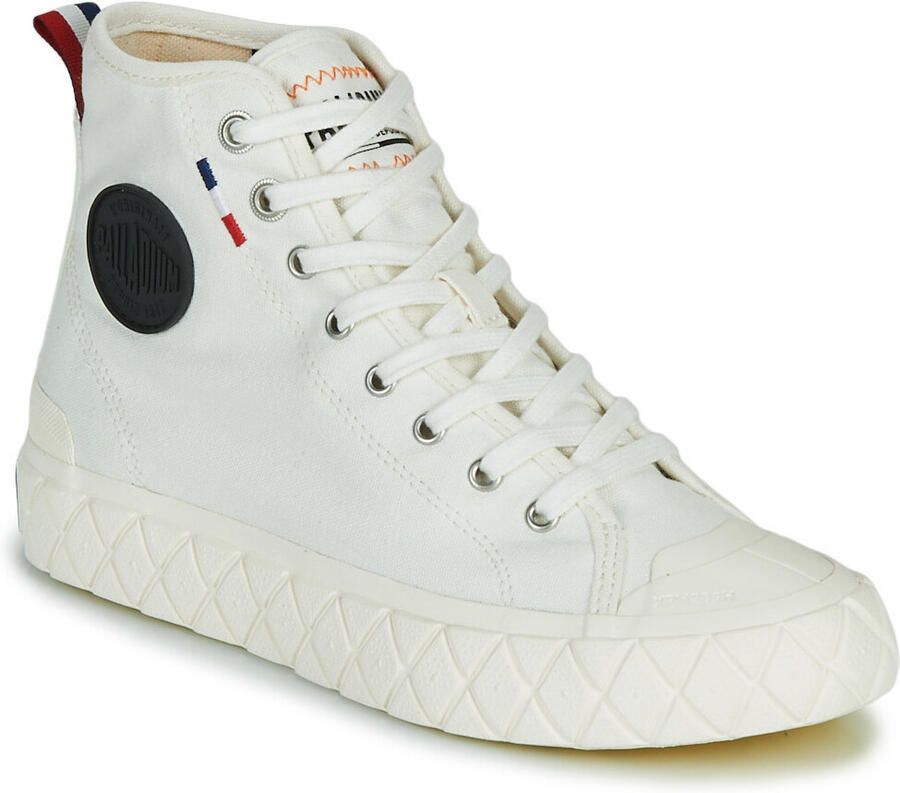 Palladium S sneakers aas canvas midden Wit - Foto 3