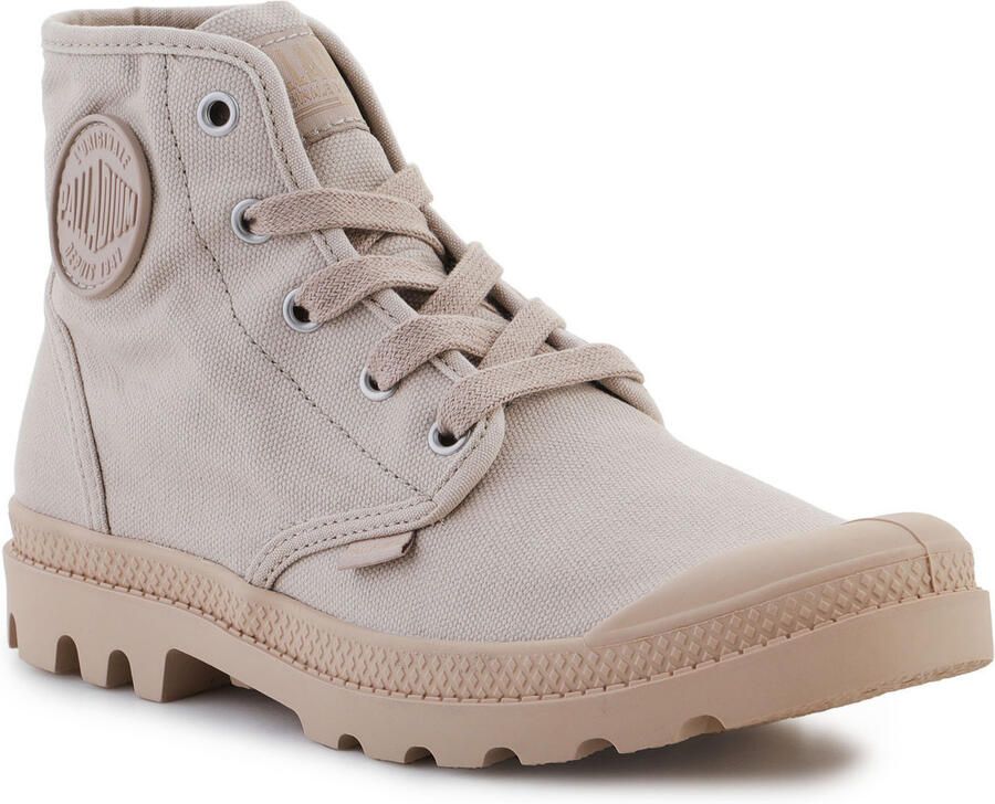 Palladium PAMPA HIGH PILAT M Half-hoge schoenen Wit beige - Foto 4