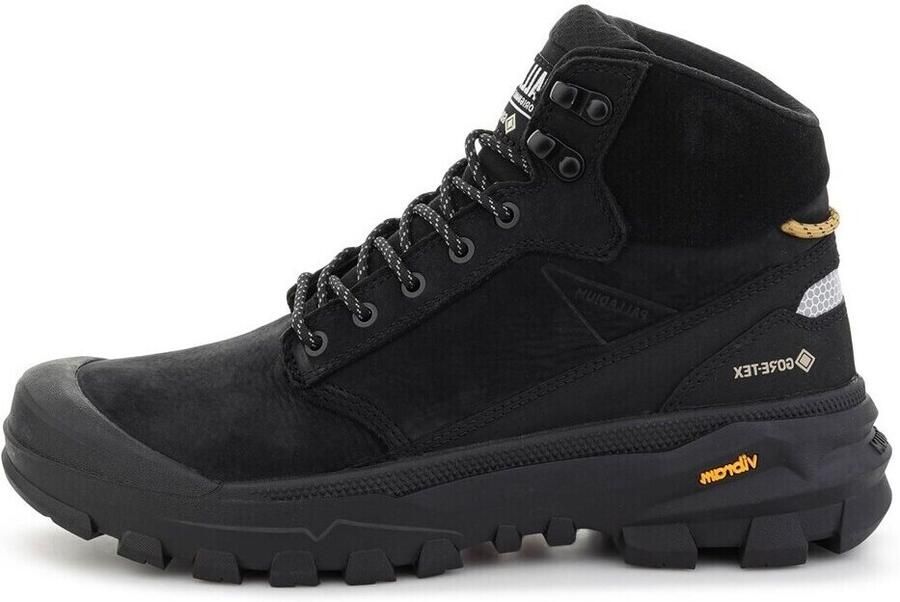 Palladium Pallarider Mid GTX Gore-Tex Heren Boots Laarzen Leer Zwart 79575-008-M - Foto 2
