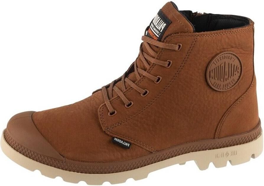 Palladium Pampa Lite Zip WP Unisex Bruin Sneakers - Foto 2