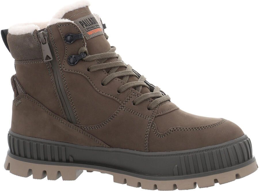 Palladium Unisex Pallashock Warm WP Leren Boots Major Brown - Foto 2