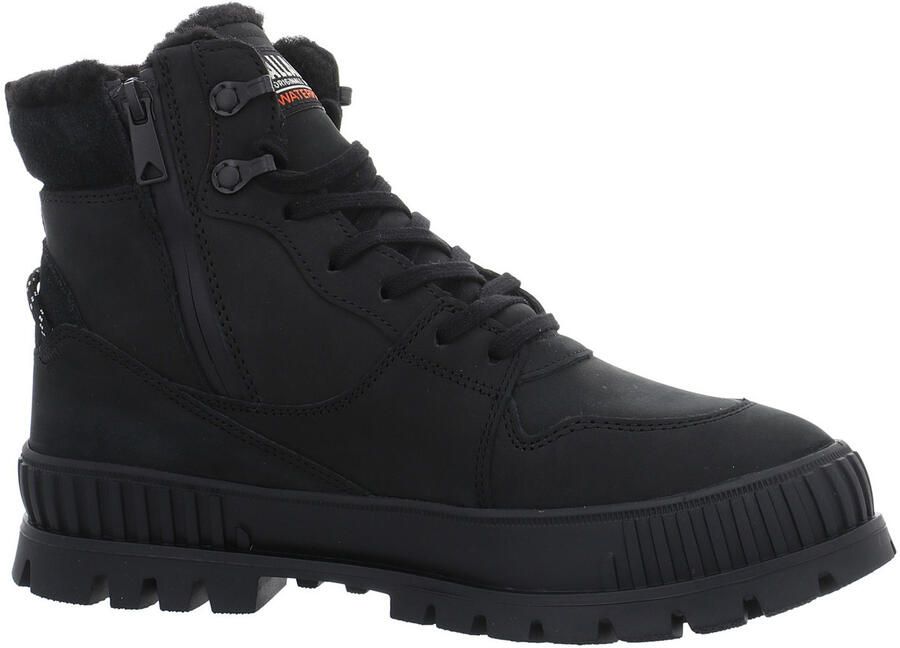 Palladium Unisex Pallashock Warm WP Leren Boots Zwart - Foto 2