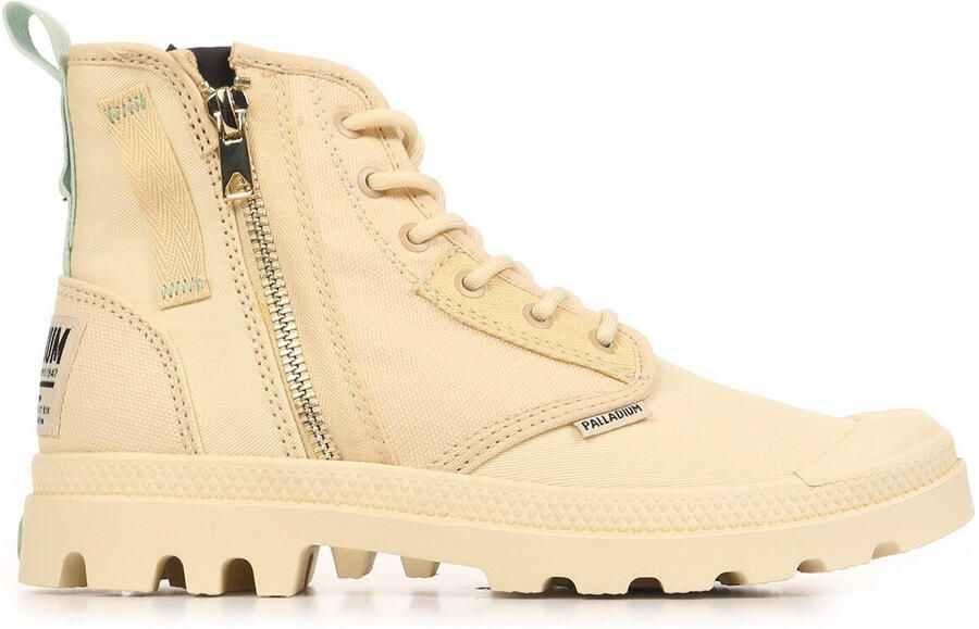 Palladium Pampa Detroit ZIP SU dameslaarsjes 94612-280-M beige - Foto 2