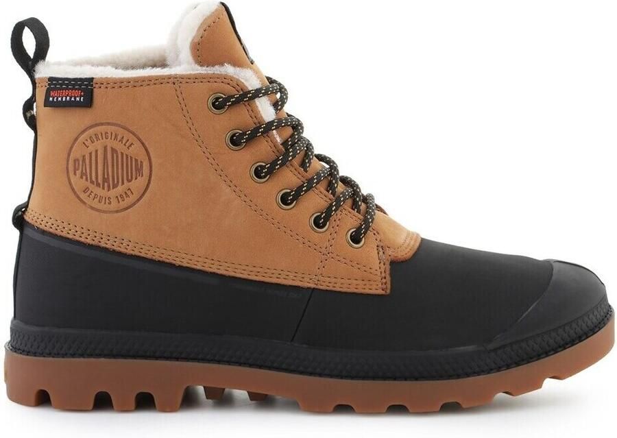 Palladium Pampa Duck WL WP+ Waterproof Winter Laarzen Bruin Gevoerd 79547-254-M