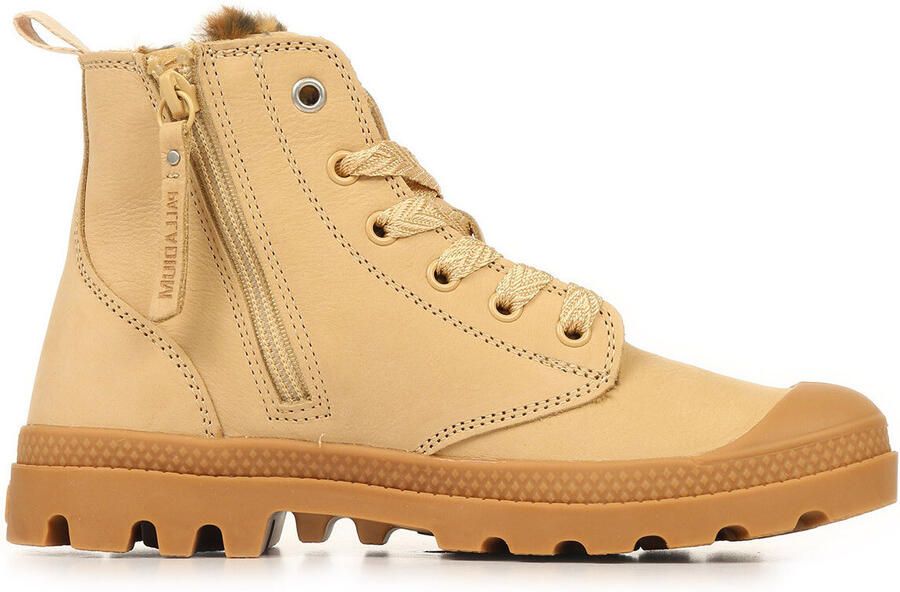 Palladium PAMPA HI ZIP WL WILD Hoge sneakers Veterboots Dames veterschoenen Dames sneakersHalf-hoge schoenen Wit beige - Foto 7