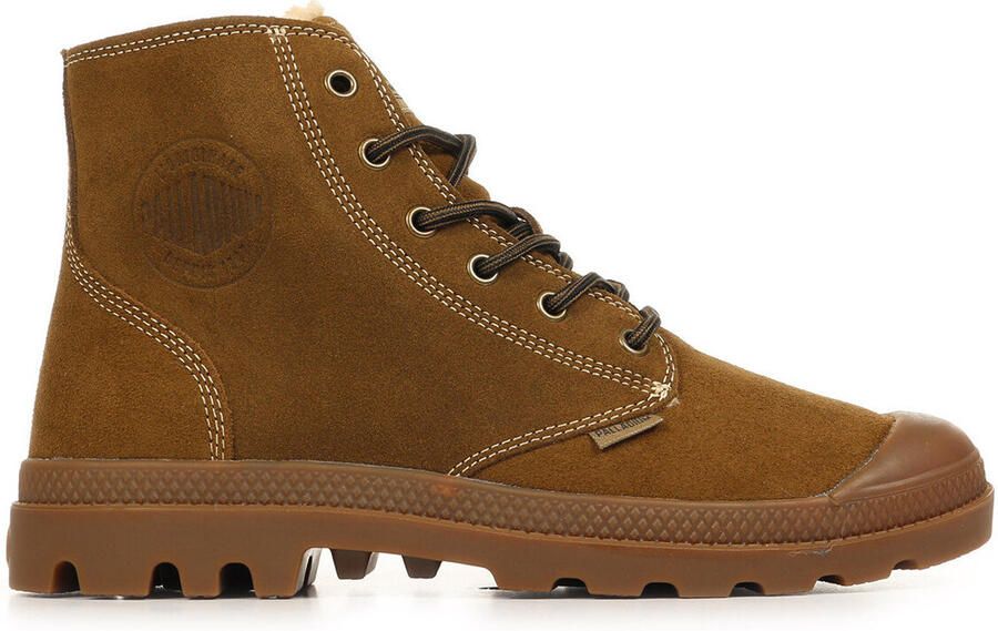 Palladium PAMPA ZIP WL PILOT Hoge sneakers Hoge sneakers Veterboots veterschoenen sneakersVrije tijd half-hoogHalf-hoge schoenen veterschoen sneakers Bruin - Foto 2