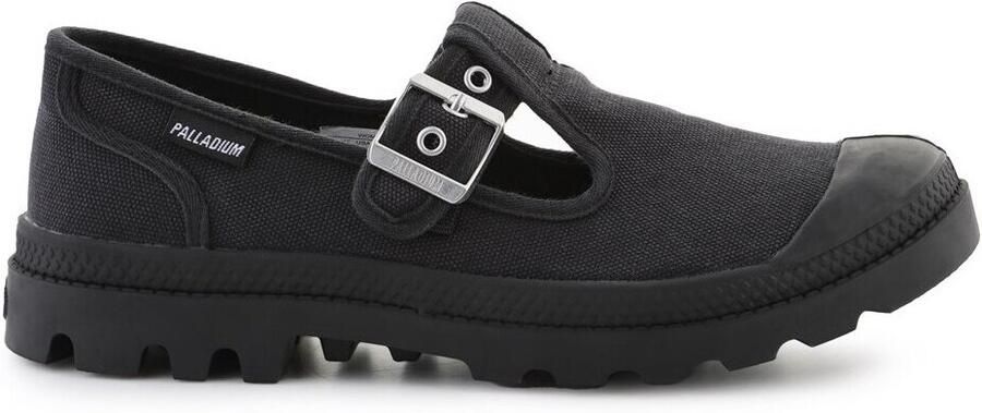 Palladium Lage Sneakers Pampa M-Jane Washed 94475-008-M Black - Foto 3