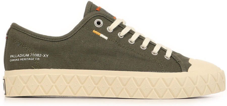 Palladium PALLA ACE WASHED M Vrije tijdsschoenenInstappers Groen - Foto 2