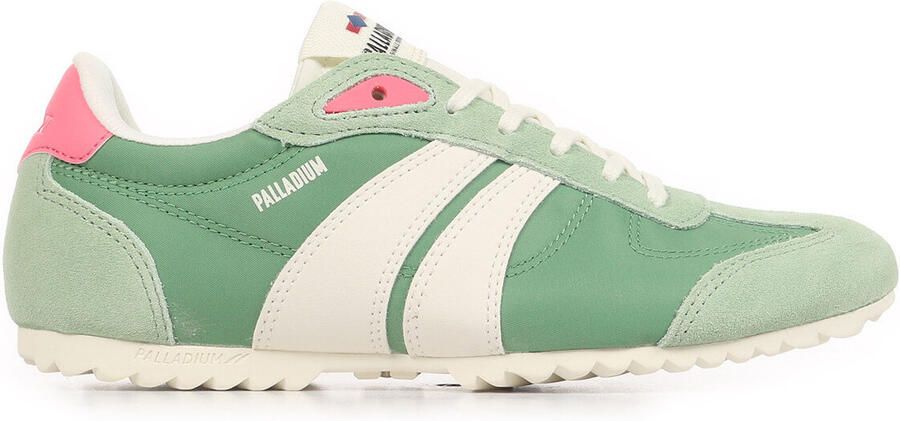 Palladium PALLARACER FLAME Lage sneakersDames sneakers Groen - Foto 2