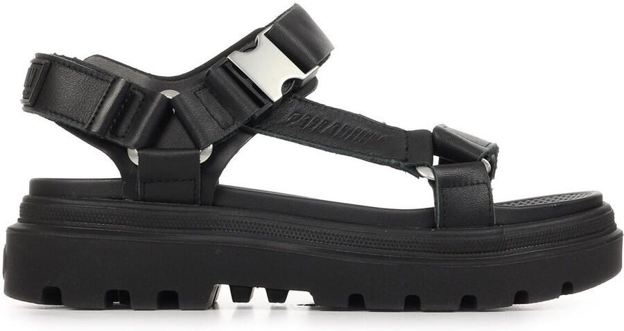 Palladium Sandalen met sleehak Pallacruise Strap L