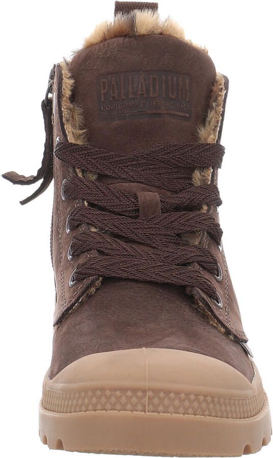 Palladium PAMPA HI ZIP WL WILD Hoge sneakers Veterboots Dames veterschoenen Dames sneakersHalf-hoge schoenen Bruin - Foto 3