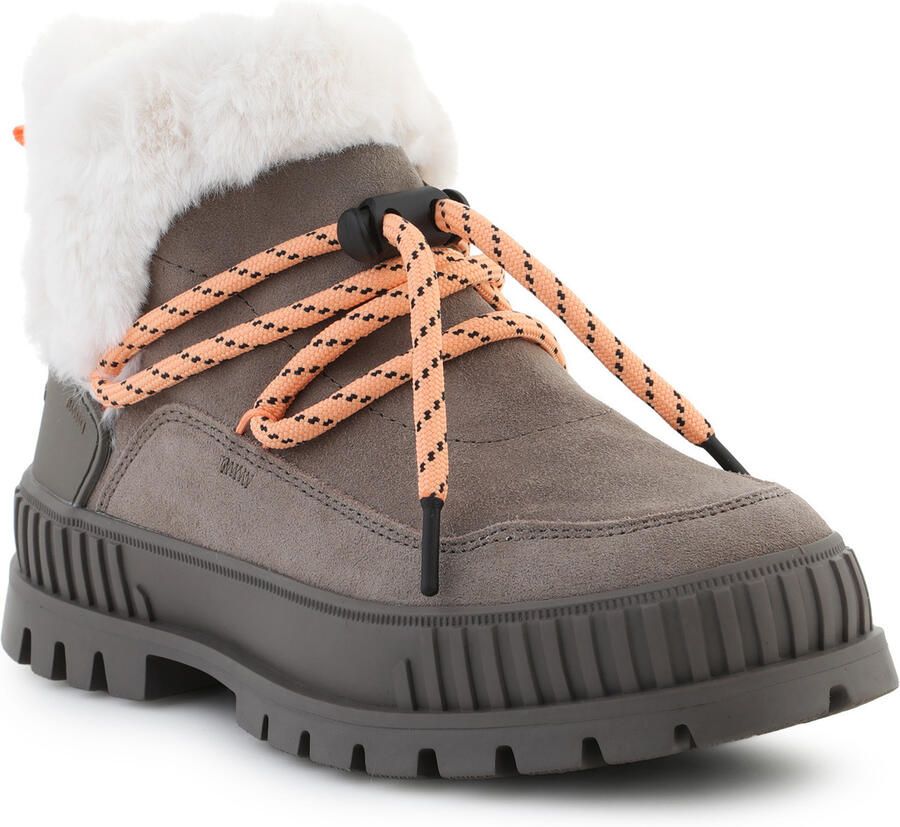 Palladium dames enkellaars Pallashock Lo Hiver taupe - Foto 2