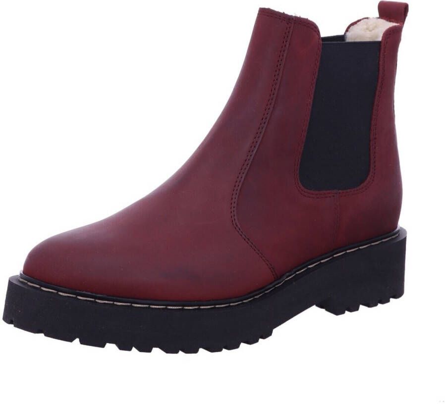 Palpa dames Chelsea-laars bordeaux
