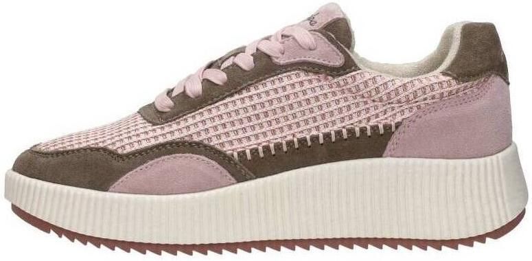 Palpa Beige Paarse Platform Sneakers Multicolor Dames - Foto 10