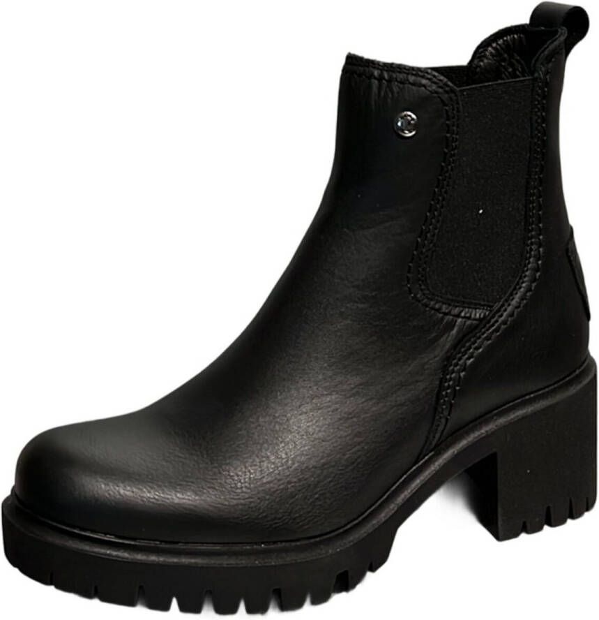 Panama Jack Chelsea-boots Pia Enkellaars instapschoen blokhak met profielzool - Foto 2