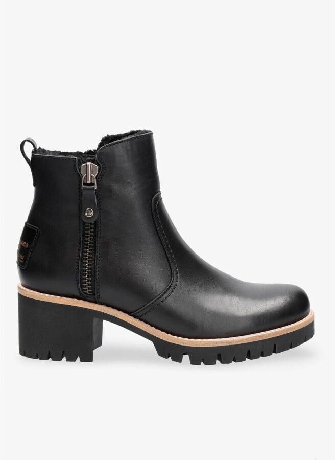 Panama Jack Pauline Travelling B2 enkellaarsjes zwart Dames Leer - Foto 11