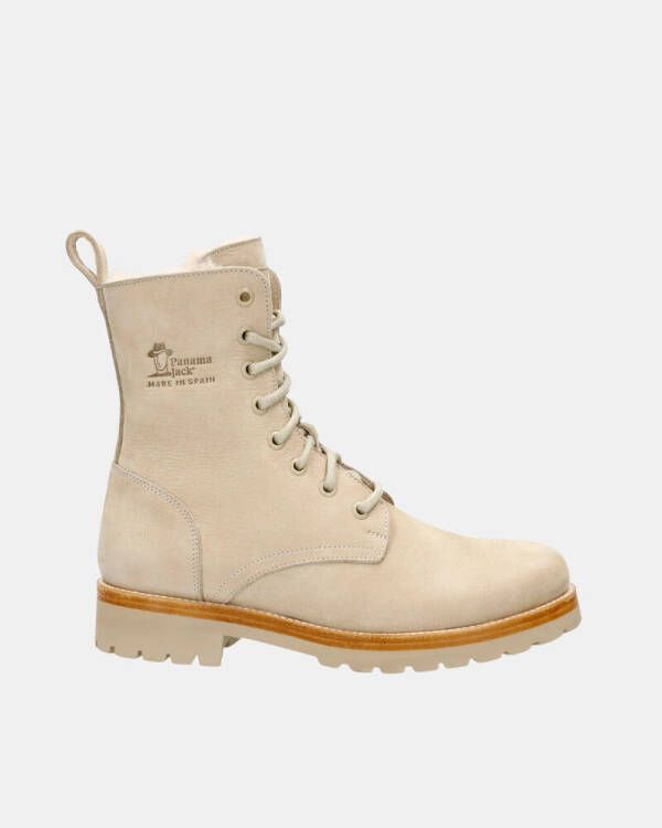 PANAMA JACK nubuck veterboots beige Nubuck Veterboots Dames - Foto 6