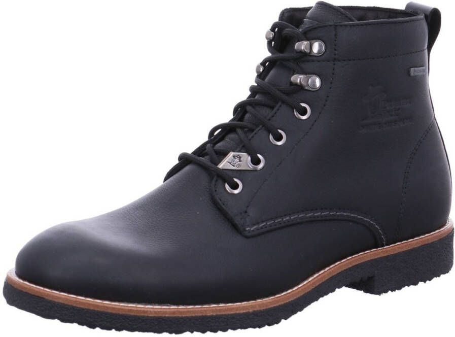 Panama Jack Heren schoenen- Veterschoen- Leder- Zwart - Foto 4